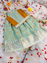Load image into Gallery viewer, Little Queen- Girls ethnic blouse and lehenga set (0-7 Years)
