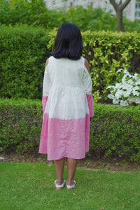Cinderella in Pink Handwoven Dress (0-10 Years)
