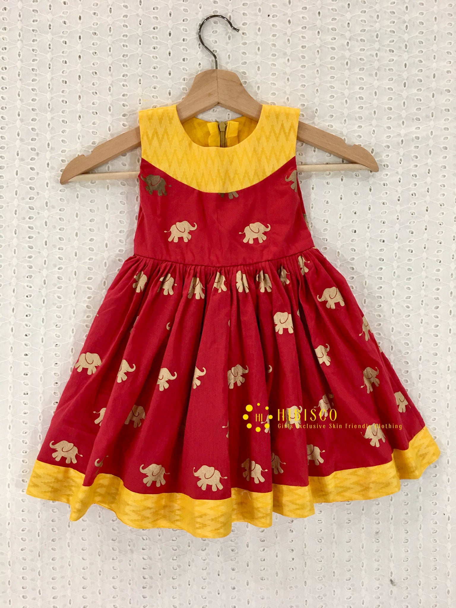 Buy Sagun Dresses Girls Yellow Floral ALine Frock 45 YrsKids  WearGirls FrockKids Party WearClothing AccessoriesBaby GirlsDresses Frock Online at Best Prices in India  JioMart