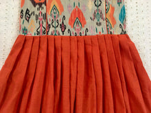 Load image into Gallery viewer, Girls Orange Collar style designer dress (1-13Years)
