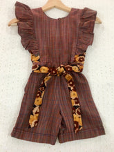 Load image into Gallery viewer, Girls Sandal-wood Jumpsuit (1-10 Years)
